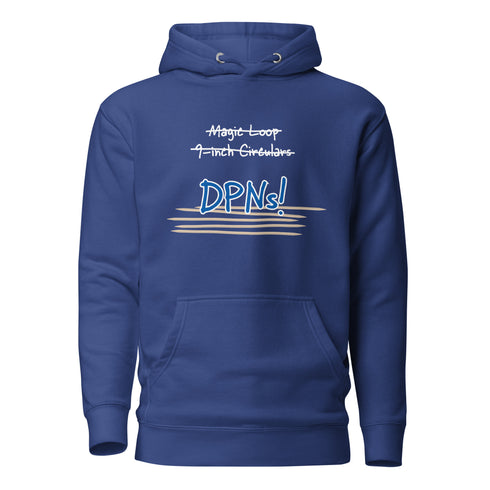 Double Pointed Needles DPNs Hoodie for Knitters
